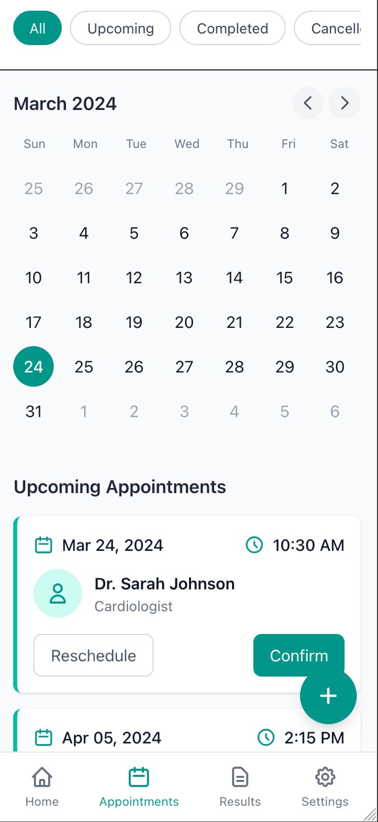 Appointments